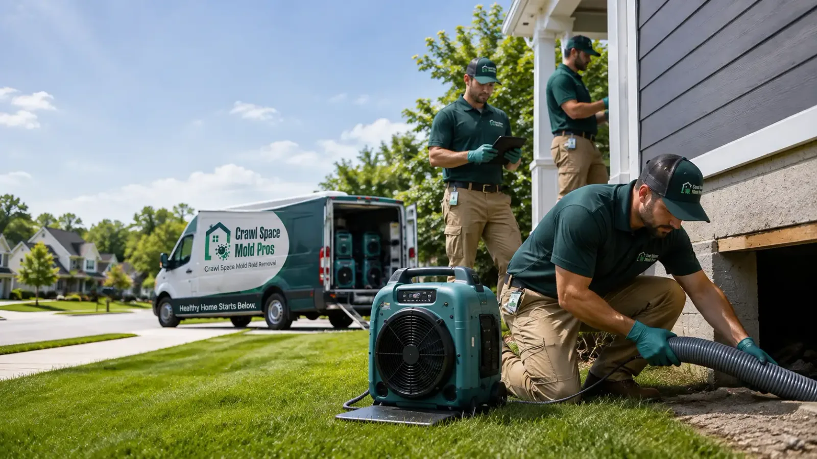 Crawl Space Mold Removal in Greenwood, VA